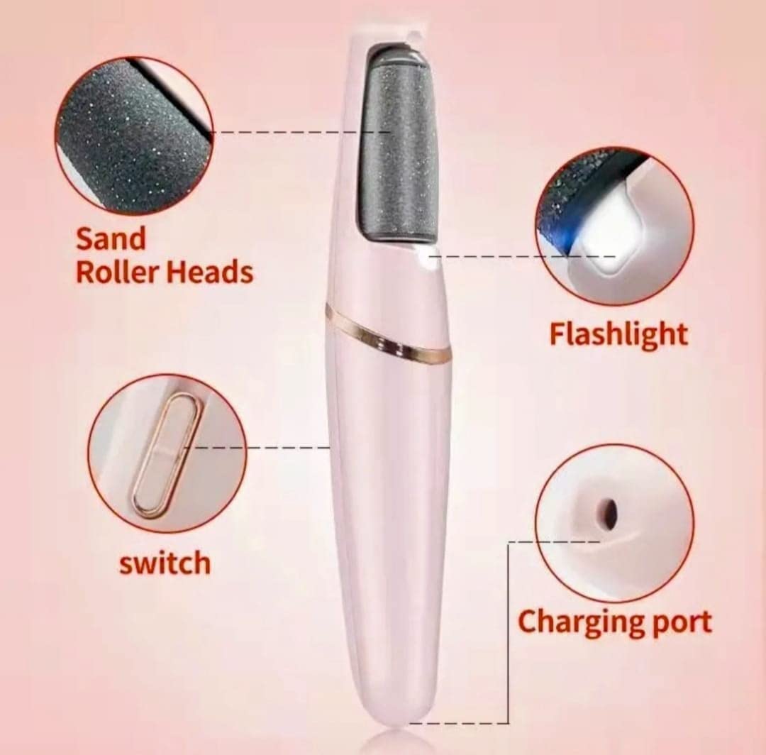 Callus Remover Rechargeable Pedicure Tool for Dead Skin |Foot Roller Callus Remover Hard and Dead Skin Remover |Feet Care Callus Remover | Pedicure for Hard Cracked Skin, Foot Scrubber Roller Callus Remover Rechargeable Pedicure Tool for Dead Skin |Foot Roller Callus Remover Hard and Dead Skin Remover |Feet Care Callus Remover | Pedicure for Hard Cracked Skin, Foot Scrubber Roller